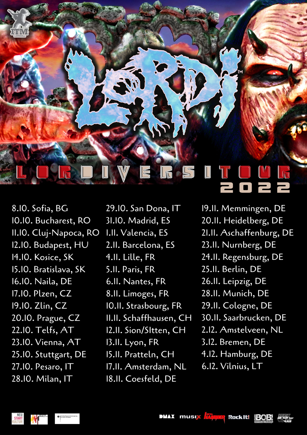 LORDIVERSITOUR poster